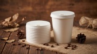 62mm Paper Lid - Compatible with 4oz Cups - 100% Plastic-Free - Recyclable
