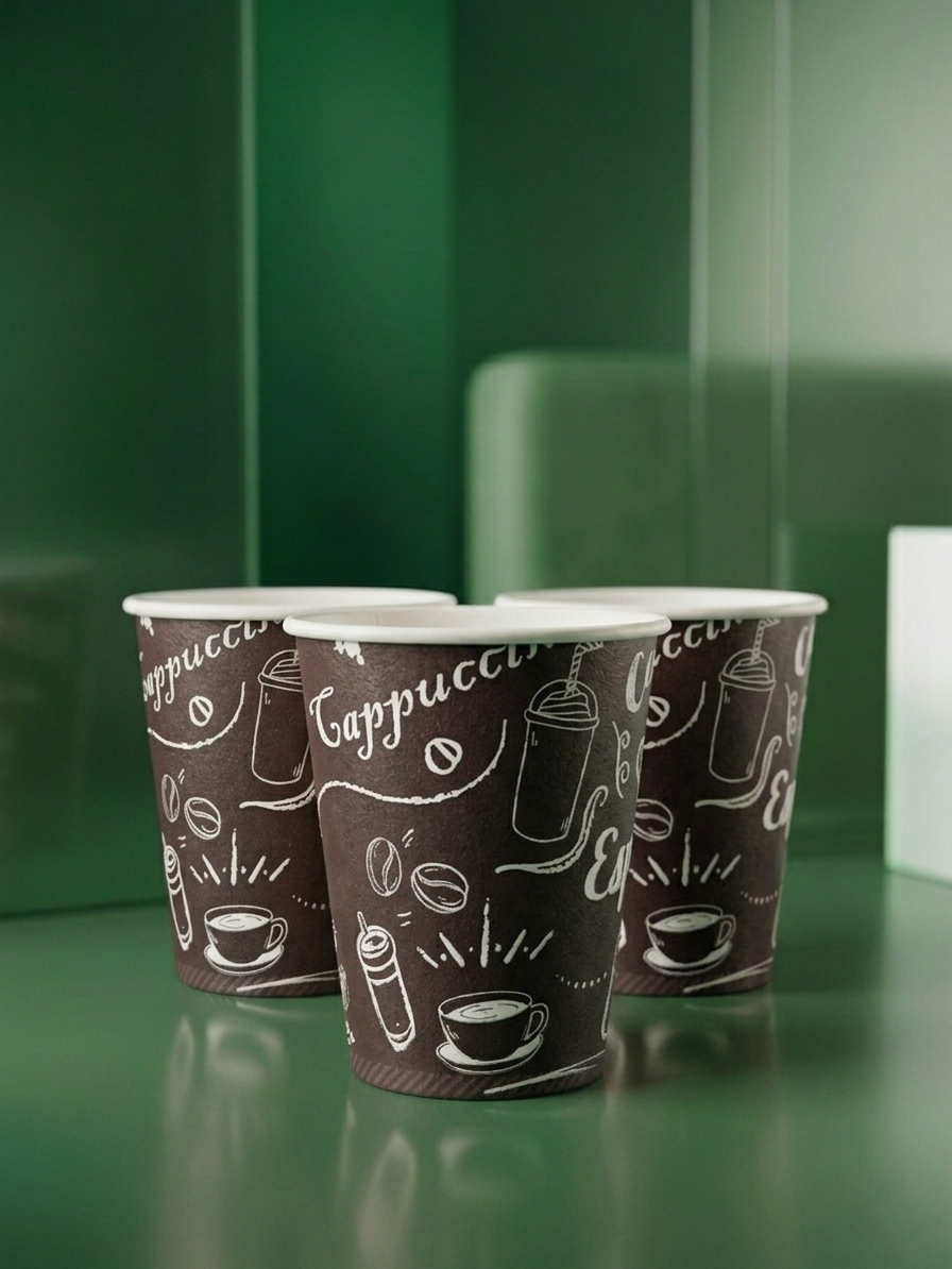 12oz (353ml) Paper Cup - Single Wall - Takeaway Coffee - Recyclable